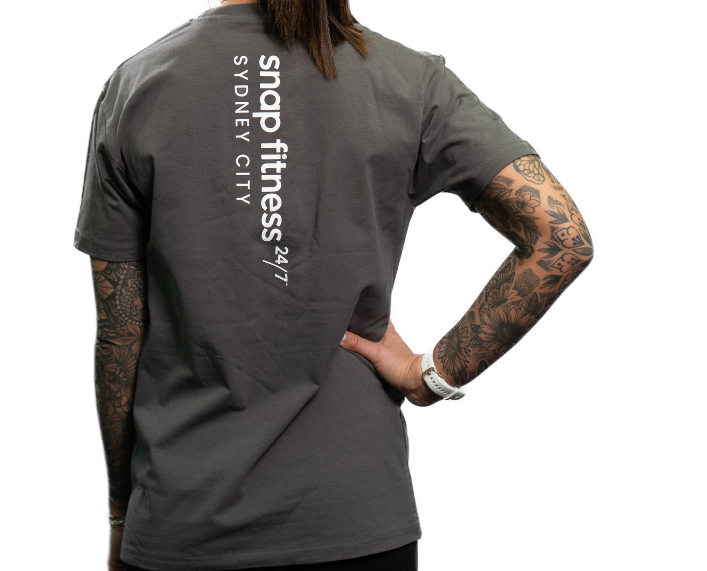 Unisex Tee - Vertical Back Print (with club name)