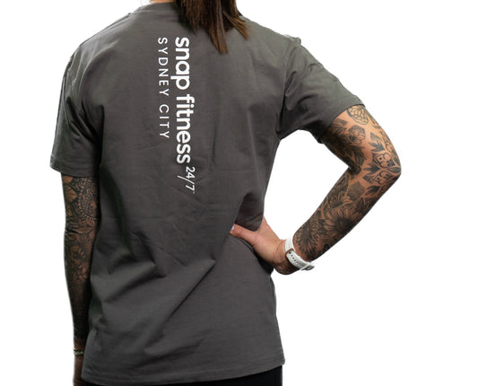 Unisex Tee - Vertical Back Print (with club name)