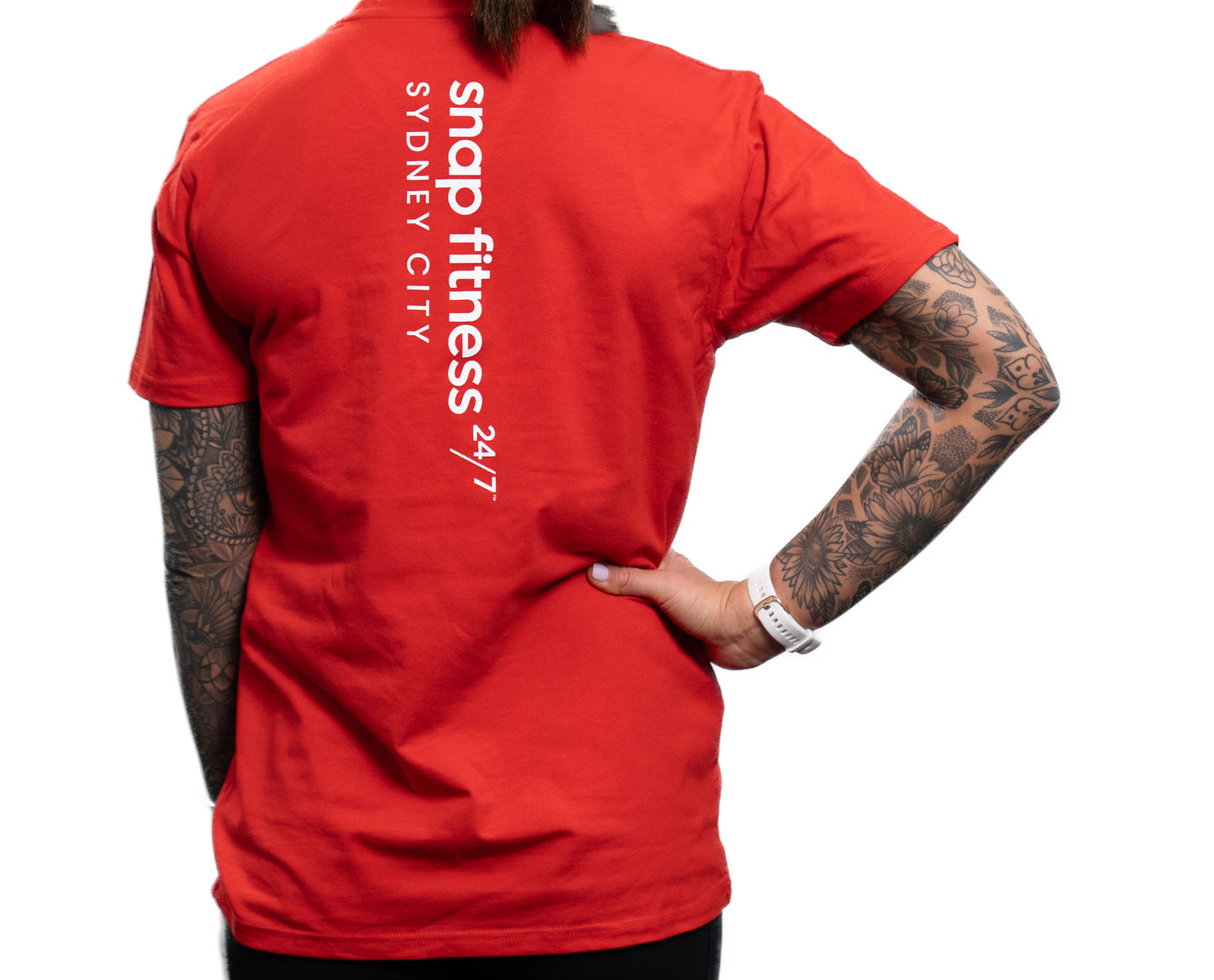 Unisex Tee - Vertical Back Print (with club name)