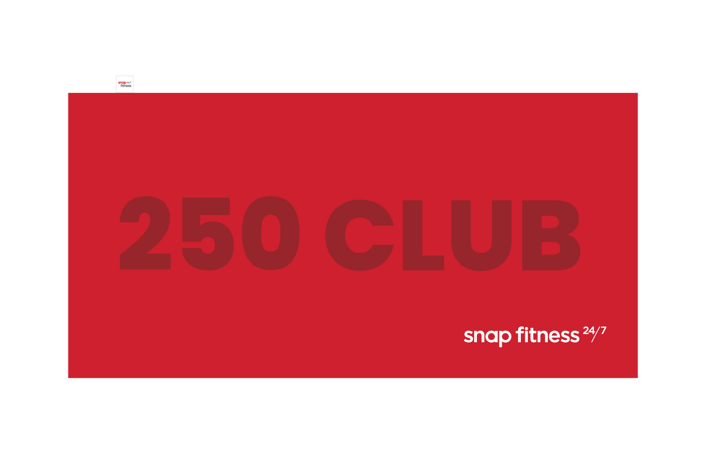250 Club - Gym Bench Towel